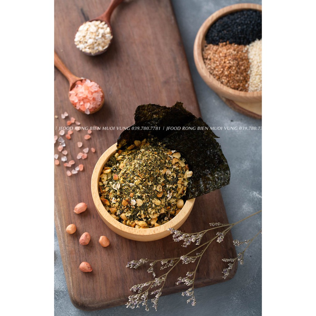 [Mã 267FMCGSALE giảm 8% đơn 500K] MUỐI MÈ RONG BIỂN JFOOD 50G - CHUẨN ĂN THỰC DƯỠNG | BigBuy360 - bigbuy360.vn