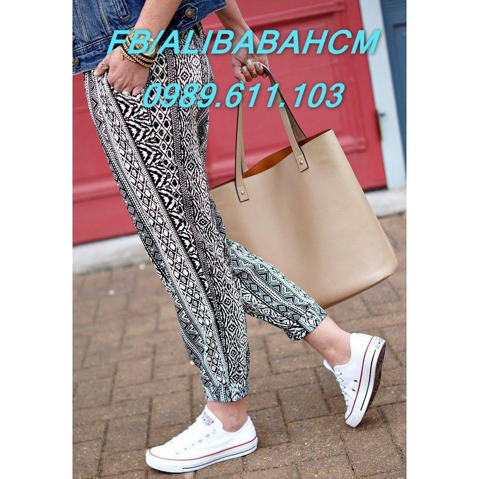 💧🌸 QUẦN HAREM BAGGY BOHO HOA VĂN