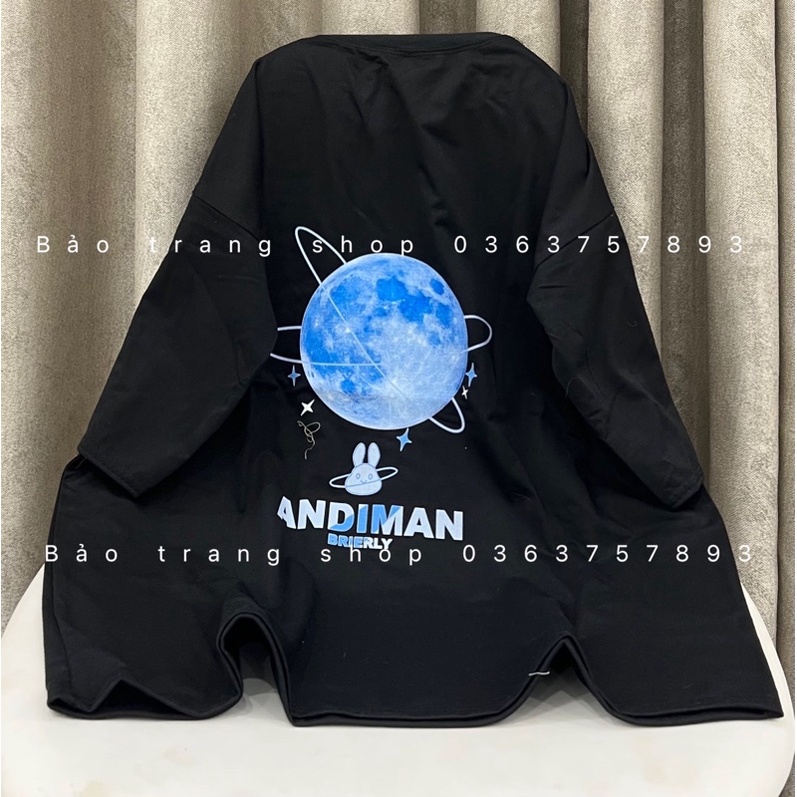 [CÓ ẢNH THẬT] Áo Thun Hình Trái Đất Chất Thun Coton- Áo Phông Rộng Lỡ Tay Unisex Nam Nữ