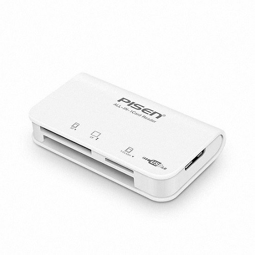 [ FREE SHIP ] Đầu đọc thẻ đa năng Pisen All-in-one USB 3.0 - HÀNG CHÍNH HÃNG