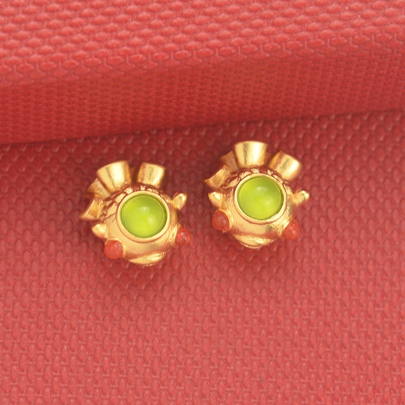 Phụ Kiện Trang Sức Hình Cá Vàng Phong Cách Nepal Cổ Điển diy