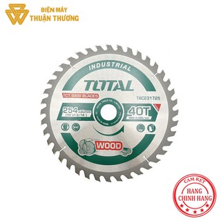 Lưỡi cưa hợp kim TCT 40 răng Total TAC231725, 254mm