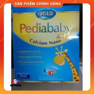 [Viên uống] Pediababy kid gold bổ sung canxi, phát triển chiều cao 20 ong