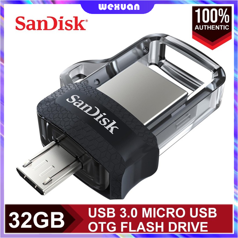 Ổ Đĩa USB Ultra Sdd3 32GB 64GB OTG / Dual USB Drive M3.0 (Phiên Bản Vàng)