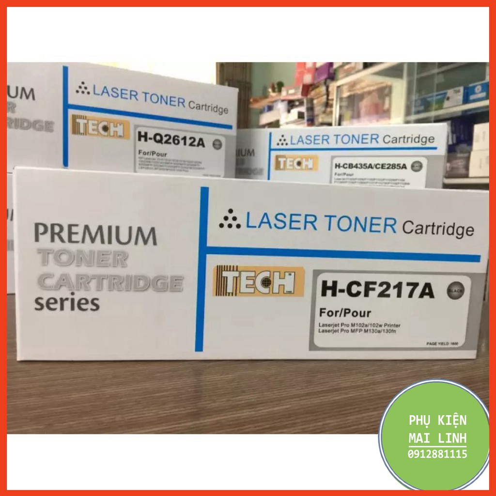 Hộp mực máy in Premium Laser Toner CF217A chuyên dụng cho máy in HPM102a/ HP MFP M130fw
