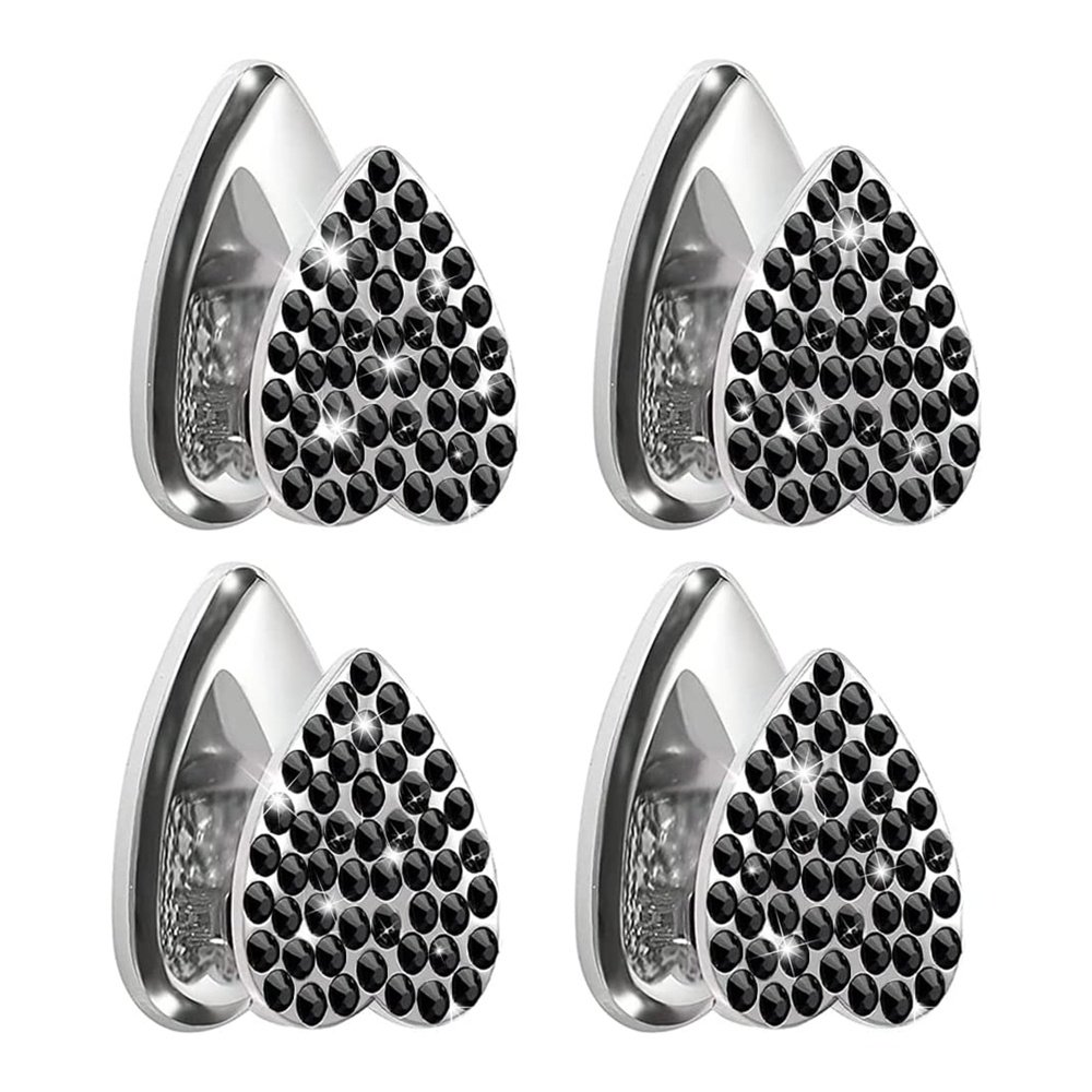 Bộ 4 Móc Treo Mặt Nạ Mini Kiểu Dáng Dễ Thương Gắn Xe Hơi/ Chìa Khóa/ Túi Sạc/ Dây Cáp Sạc