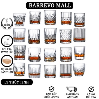 Ly Whiskey - Rock Whiskey Glass - Ly Rock Thủy Tinh