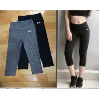 Quần tập gym, yoga, aerobic loại lửng nữ ( cạp cao nâng mông tôn dáng)