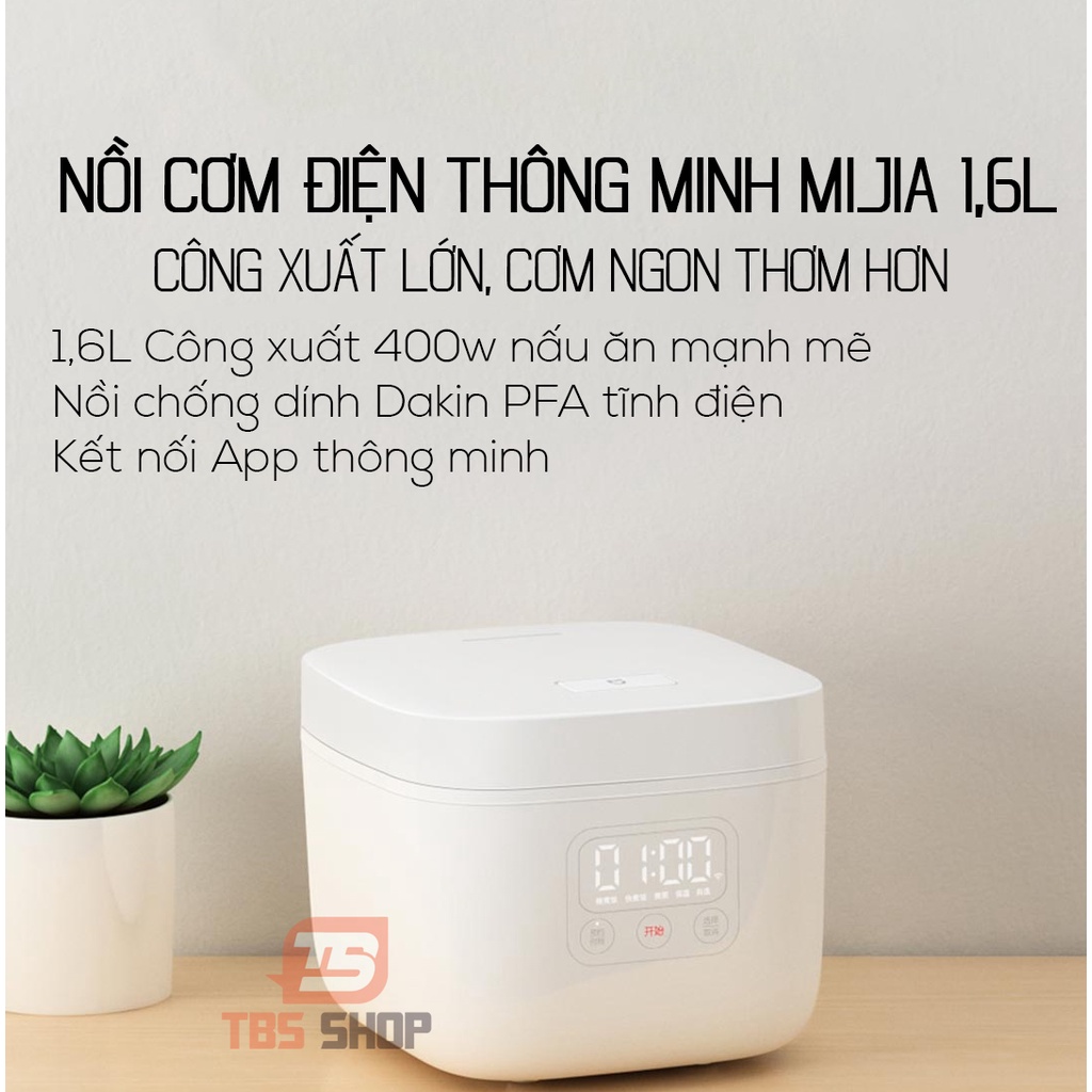 Nồi cơm điện thông minh Xiaom Mijia 1,6L DFB201CM