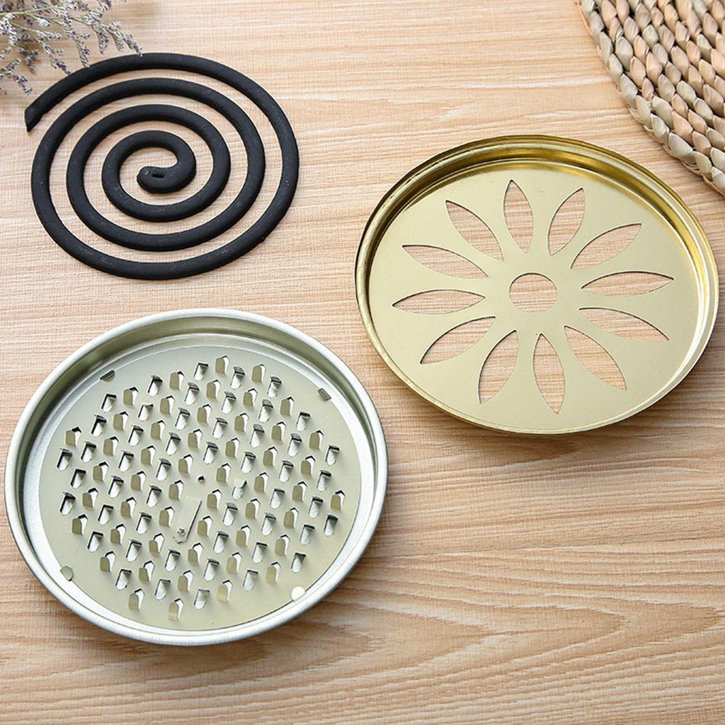 Giá Đỡ Cuộn Dây Chống Muỗi Trong Nhà / Ngoài Trời Kèm Vỏ Bọc Tiện Dụng