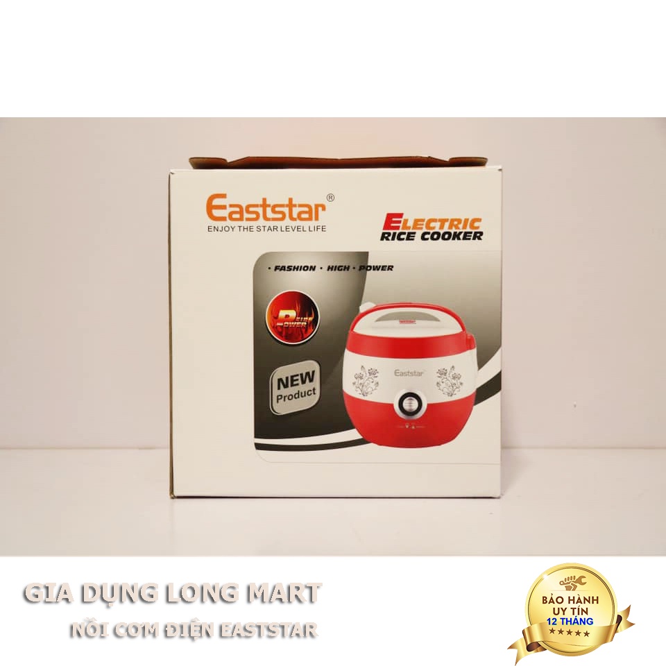 Nồi Cơm Điện  Eaststar Dung tích  1L - 1,2L -1,8L Lòng Niêu Siêu Dày, Chống Dính Cực Tốt, Bảo Hành 12 Tháng