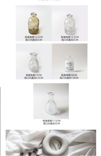 Lọ hoa và hoa khô decor