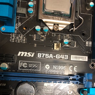 Bo mạch chủ Msi B75a-g43 cũ