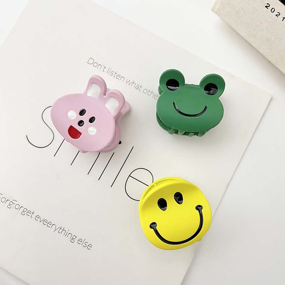 Kẹp tóc mini hình trái cây động vật dễ thương phong cách Hàn Quốc cho nữ