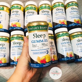 Kẹo hỗ trợ giấc ngủ Nature’s Bounty Sleep Gummies 60v