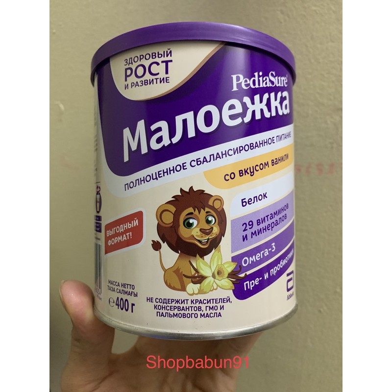 Sữa Pediasure Nga 400gr date t6/2022