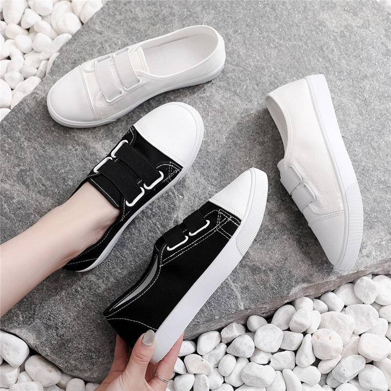 Giày Thể Thao Canvas Phong Cách Hàn Quốc Cho Nữ