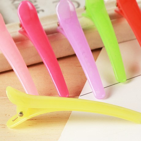 Kẹp tóc Mỏ vịt Pison nhiều màu xinh xắn cho bạn nữ - PK038 - 1 cái