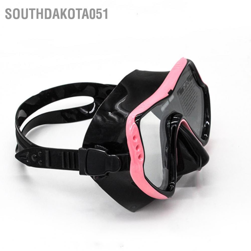 Southdakota051 Diving Snorkel Set Safe Adjustable Elastic Prevent Slipping Mask for Men and Women