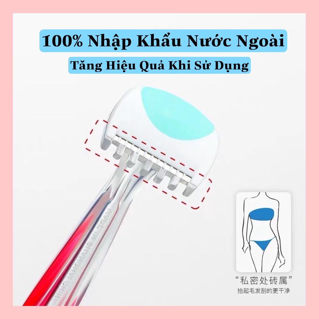 [ Hỏa tốc HCM ] Set 2 dao cạo lông cao cấp Nhật Bikini Line MTG-2B bộ 2 chiếc AnPhong Store Mã 03.