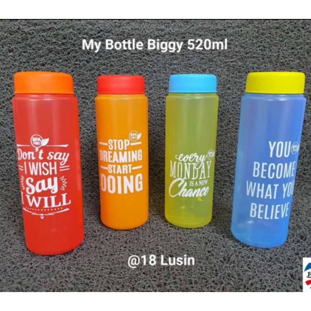 Bình Đựng Nước Uống In Chữ My Bottle