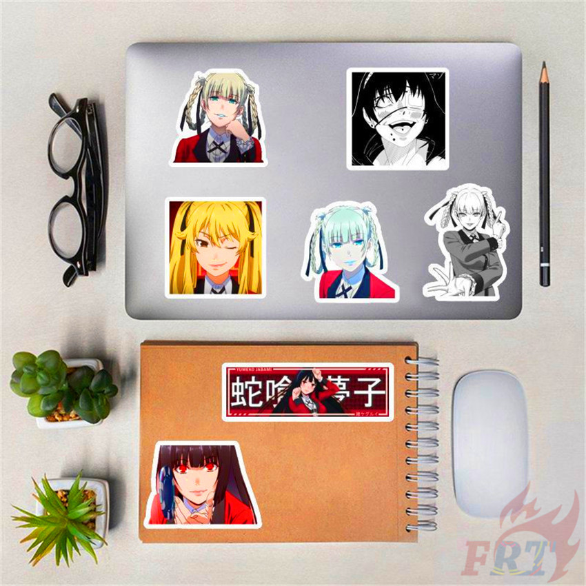 ❉ Kakegurui - Series 08 Anime Stickers ❉ 50Pcs/Set Jabami Yumeko DIY Fashion Doodle Decals Stickers