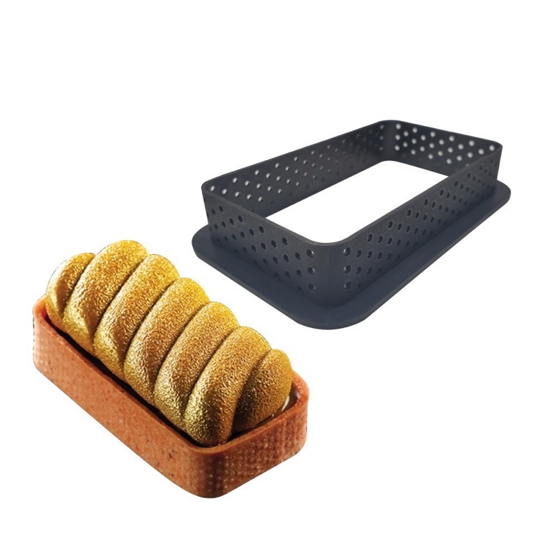 Khuôn tart nhựa mini đục lỗ các hình