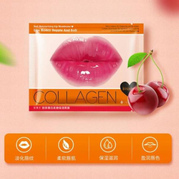 Mặt nạ môi collagen Images