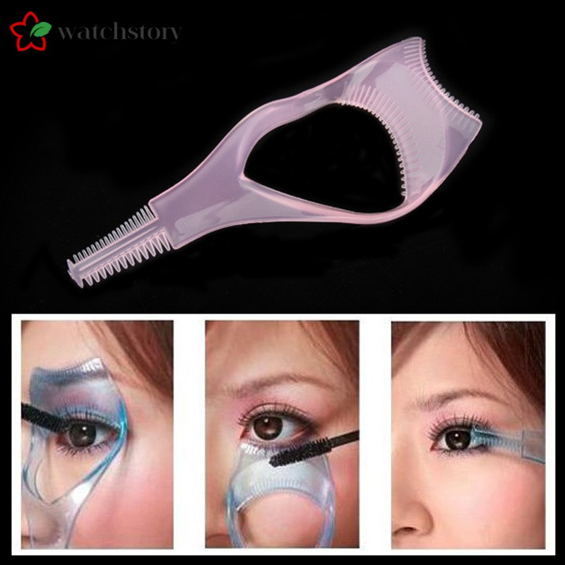 [Hàng mới về] Lược chải lông mi đa năng 3 trong 1 sử dụng tiện lợi