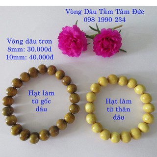 Vòng dâu trơn cho người lớn ( hạt dâu 10mm)
