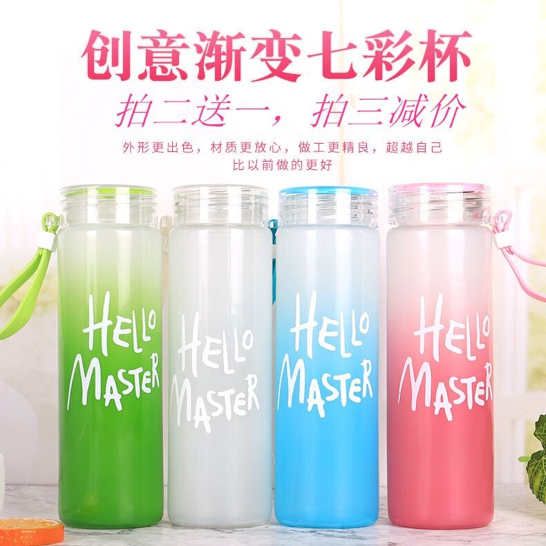 Chai Chứa Nước Hello Master Đa Sắc Màu  - HÀNG MỚI VỀ