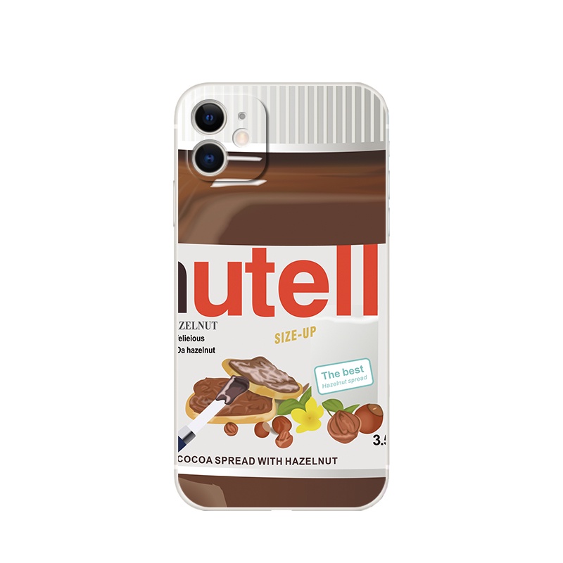 Ốp Điện Thoại tpu Mềm Hình Nước Sốt Sô Cô La Cho iphone 13 pro 6s 6splus 7 7plus 8 8plus x xr 12 13 mini 11 pro xs max