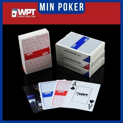Bộ bài nhựa WPT chuyên nghiệp cho Poker (Hàng cao cấp)
