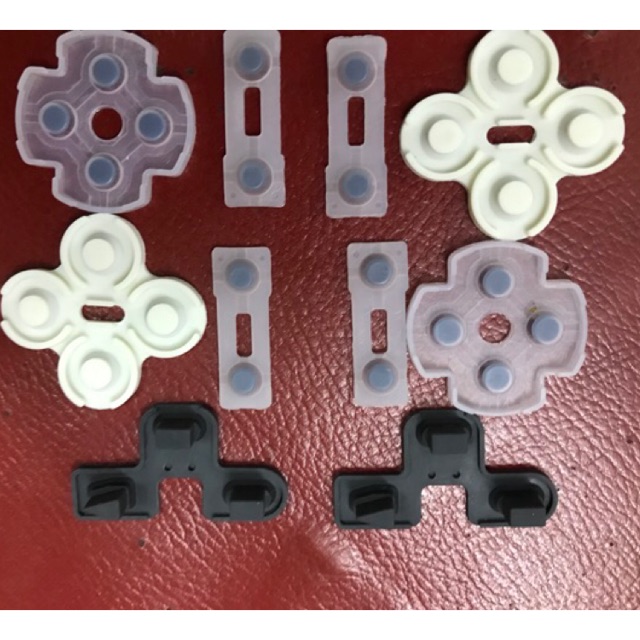 2 bộ cao su phím bấm tay cầm ps2 - ps3 -ps4