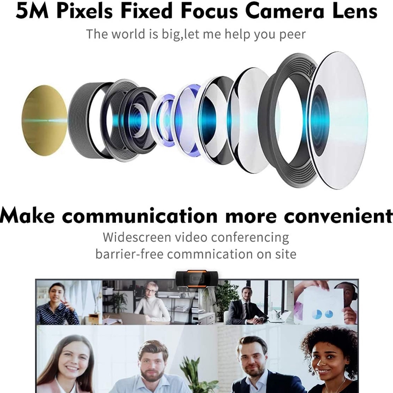 KCO X1 1080P 720P  Webcam USB Autofocus Computer Camera Webcam Live Streaming Webcam with Microphone for Laptop, Desktop, Conferencing, Video Chatting | BigBuy360 - bigbuy360.vn