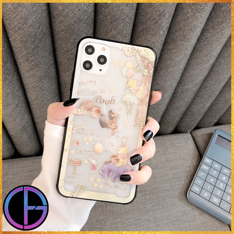 Ốp Điện Thoại Hình Gấu Pooh Đáng Yêu Cho Iphone 11 Pro Max Se Xr Xs I 7 I 8 Plus | BigBuy360 - bigbuy360.vn