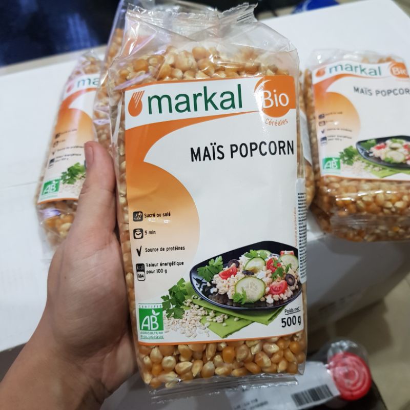Bắp Nổ Bỏng Hữu Cơ 500gr
