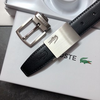 Set Lacoste 2 nịt trơn + gài - S112