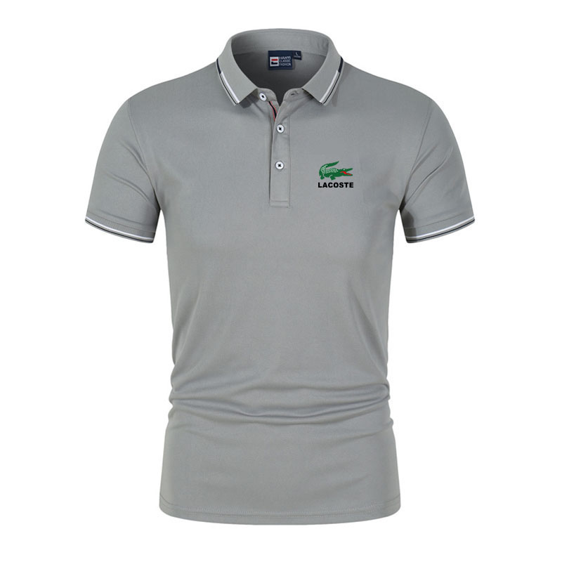 Lacoste áo polo Ngắn Tay Thời Trang Dành Cho Nam