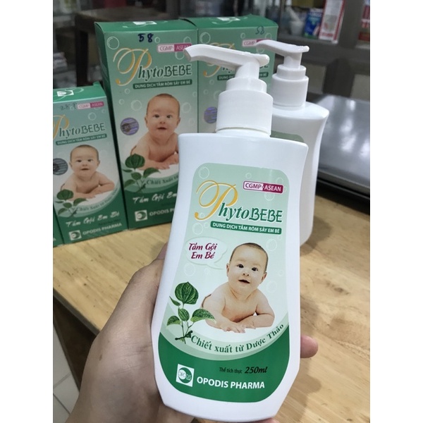 SỮA TẮM RÔM SẢY CHO BÉ PHYTOBEBE