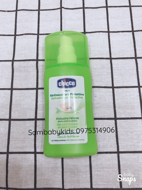 XỊT CHỐNG MUỖI CHICCO EXTRA 100ML