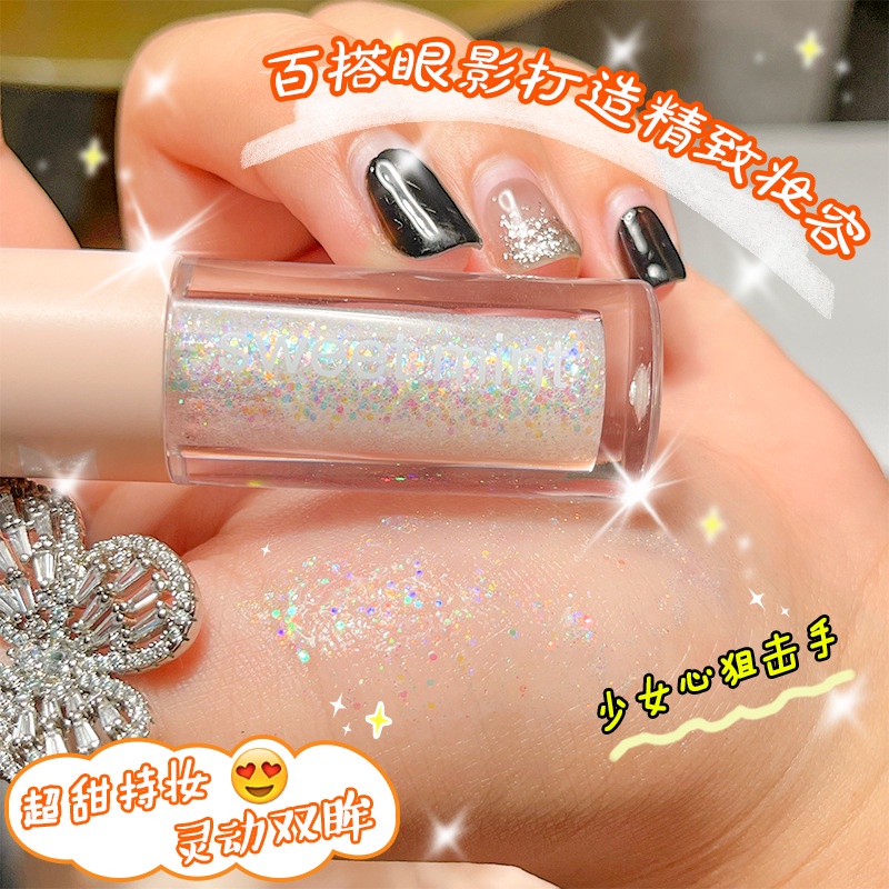 Sweet mintChất Lỏng Mắt Ngọc Trai Mảnh Sáng Bóng, Không Thấm Nước Và Sáng Bóng, Dung Dịch Bóng Mắt Có Độ Bóng Cao Nằm Tằ | BigBuy360 - bigbuy360.vn