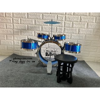 Bộ Trống Jazz Drum Cho Bé Nhiều Màu