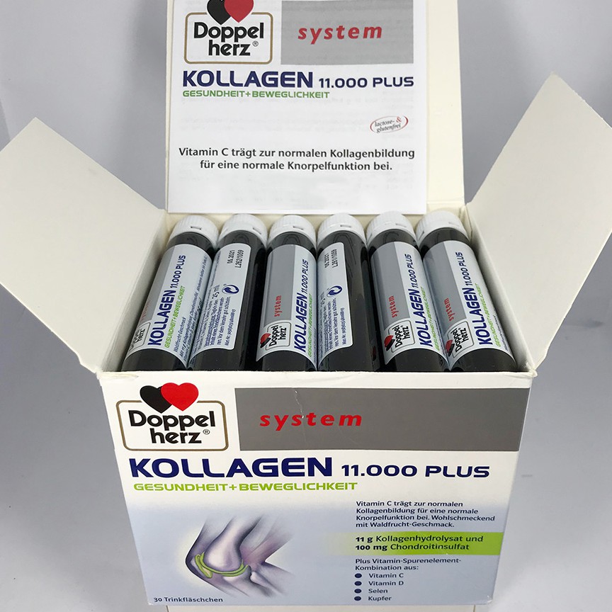 Collagen thủy phân Kollagen 11000 Plus mẫu mới 2023