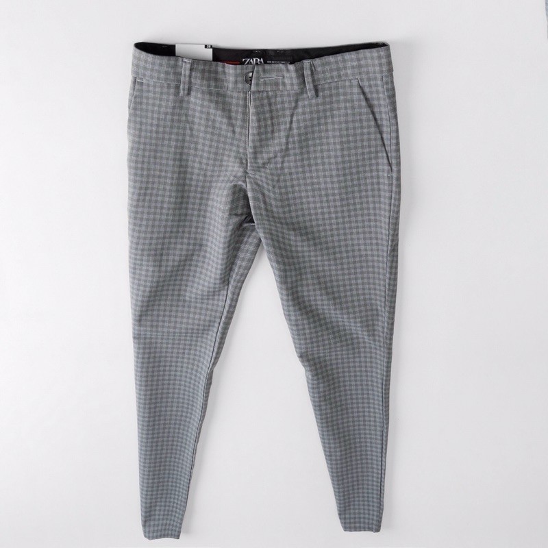 QUẦN TÂY NAM CARO SÁU MÀU PHOM BODY CẬP BẾN -D