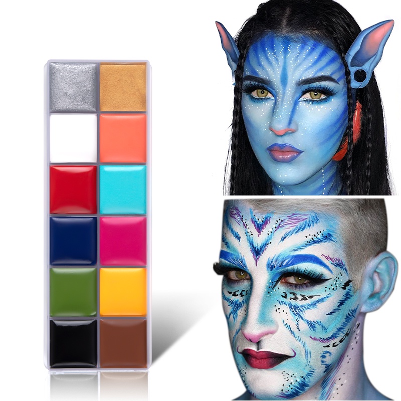 IMAGIC 2PCS Body Painting Set Face / Body Painting Oil Paint For Halloween Party 371g | BigBuy360 - bigbuy360.vn