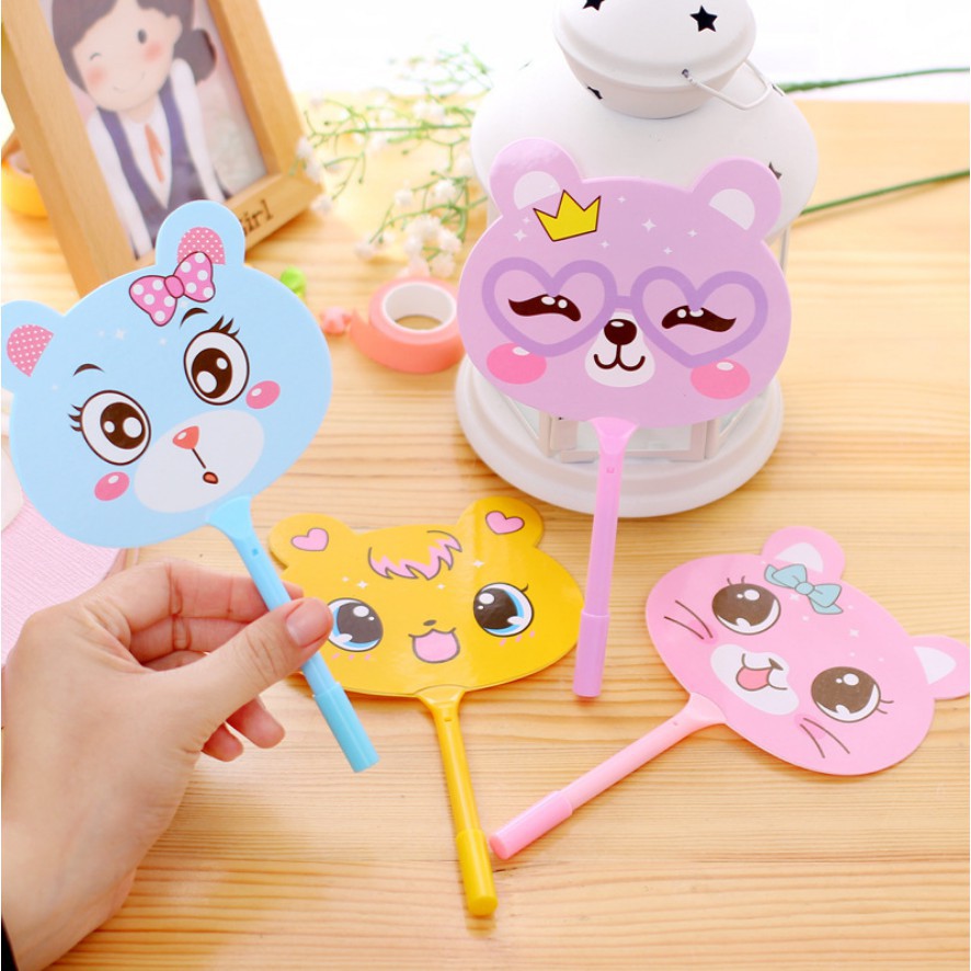 🍉Bút bi mèo hình chiếc quạt mini DUASHOP.