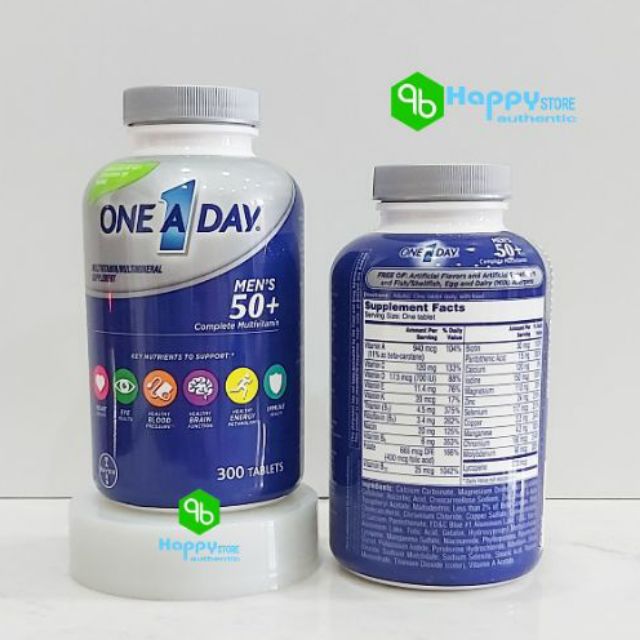 💊💊 Vitamin Cho Nam Giới One A Day Men 50+ 300 viên ,Mỹ 💊💊 | WebRaoVat - webraovat.net.vn