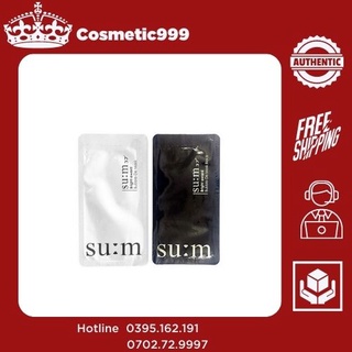 Mặt nạ dưỡng da thải độc, mặt nạ Sum 37 Bright Award Bubble De Mask Hàn Quốc cấp ẩm giảm mụn cho da dầu Cosmetic999