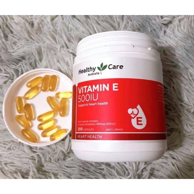 Viên Uống Vitamin E 500 IU Healthy care